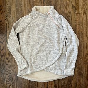 Athleta Cozy Karma Asym Pullover